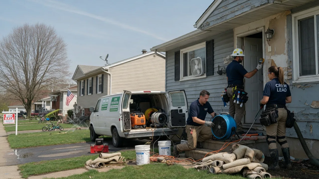 Flood Cleanup in Duncan Falls, OH near me