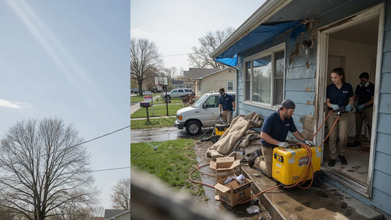 Basement Flood Cleanup in Duncan Falls, OH near me